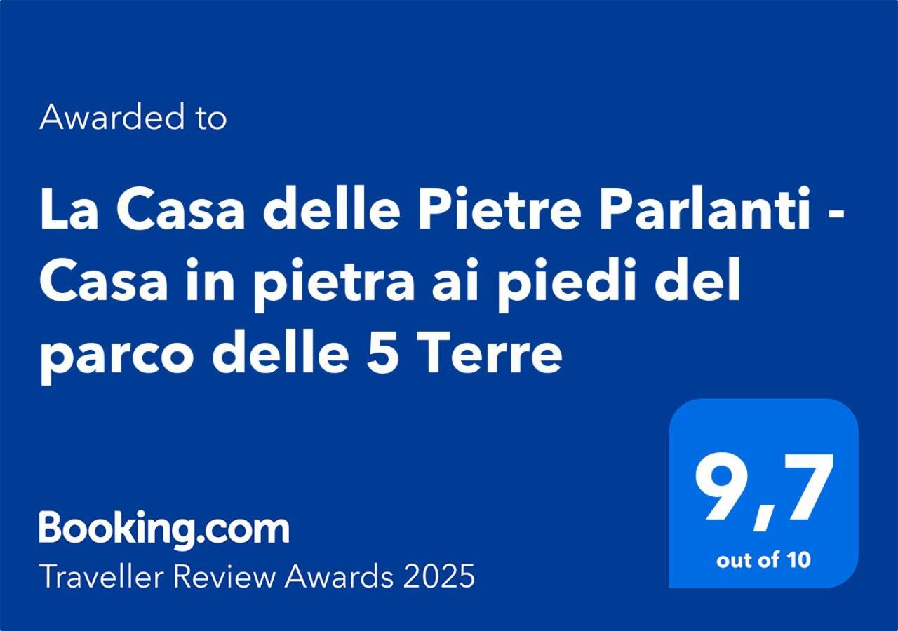 La Casa Delle Pietre Parlanti - Casa In Pietra Ai Piedi Del Parco Delle 5 Terre Bed & Breakfast Biassa Eksteriør bilde
